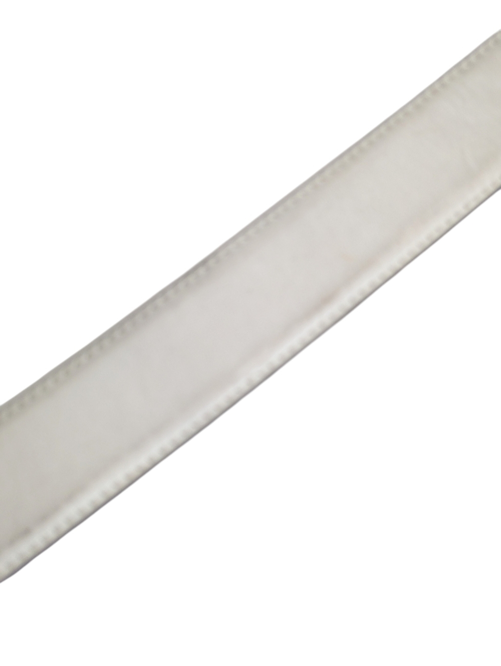 Moschino White Leather Logo Belt - Picture 7 of 11